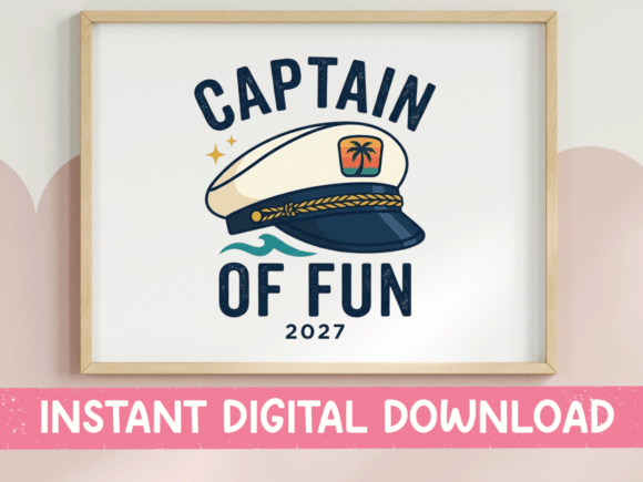 Captain of Fun 2027 SVG