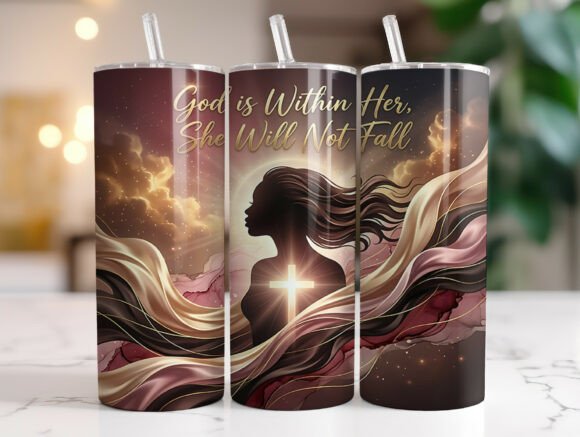 Christian Bible Verse 20oz Tumbler Wrap