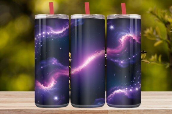 Dreamy Skies Galaxy Tumbler Wrap