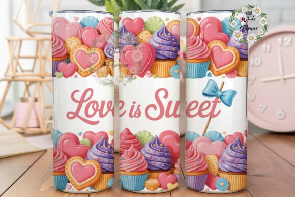 Sweet Valentine Treats 20oz Tumbler Wrap