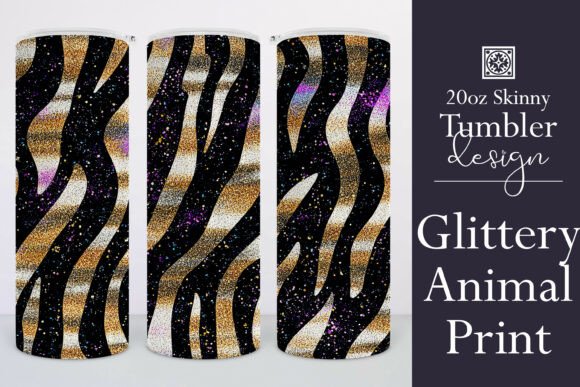 Zebra Stripes Tumbler Sublimation Wrap 3